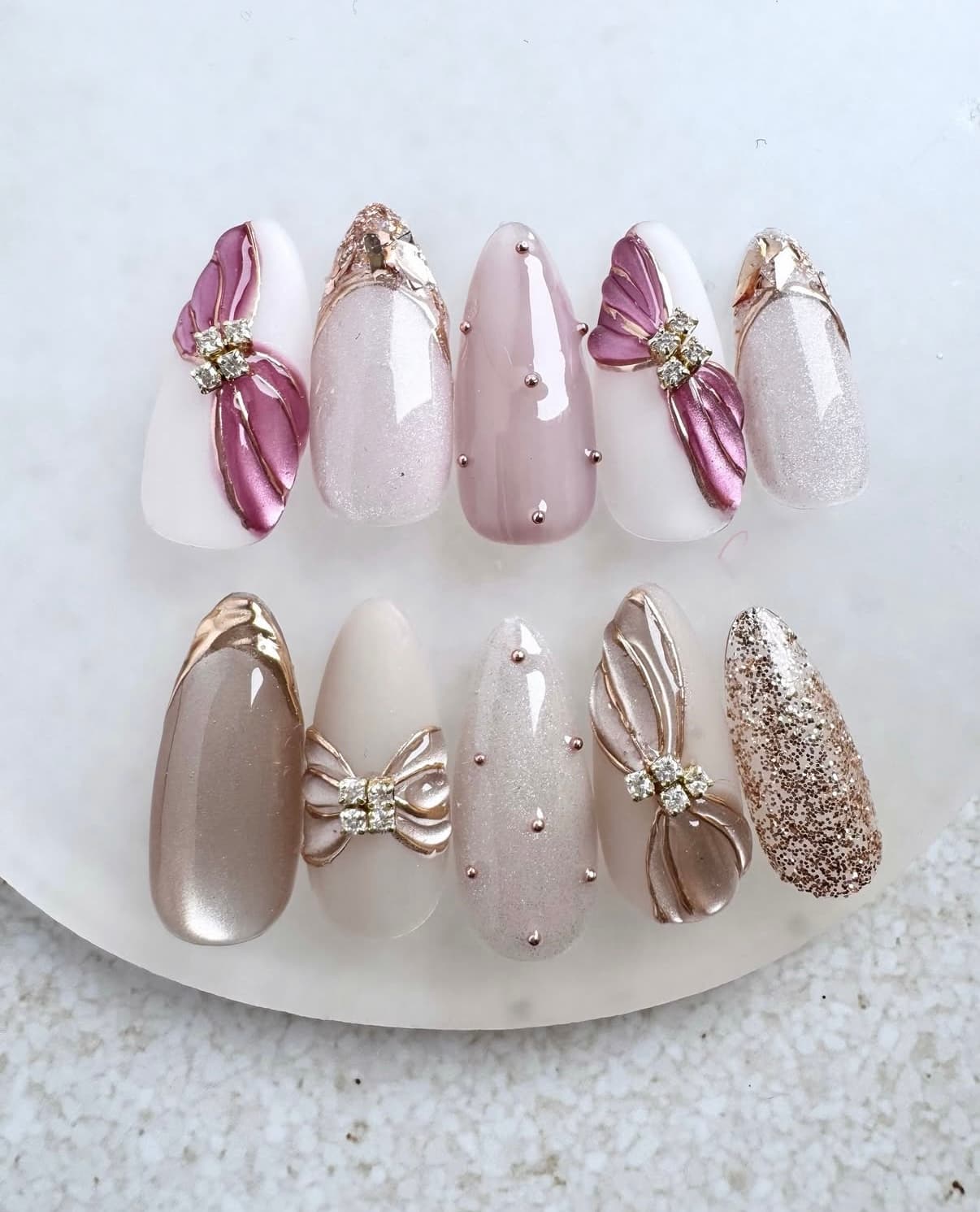 Handpainted Elegance